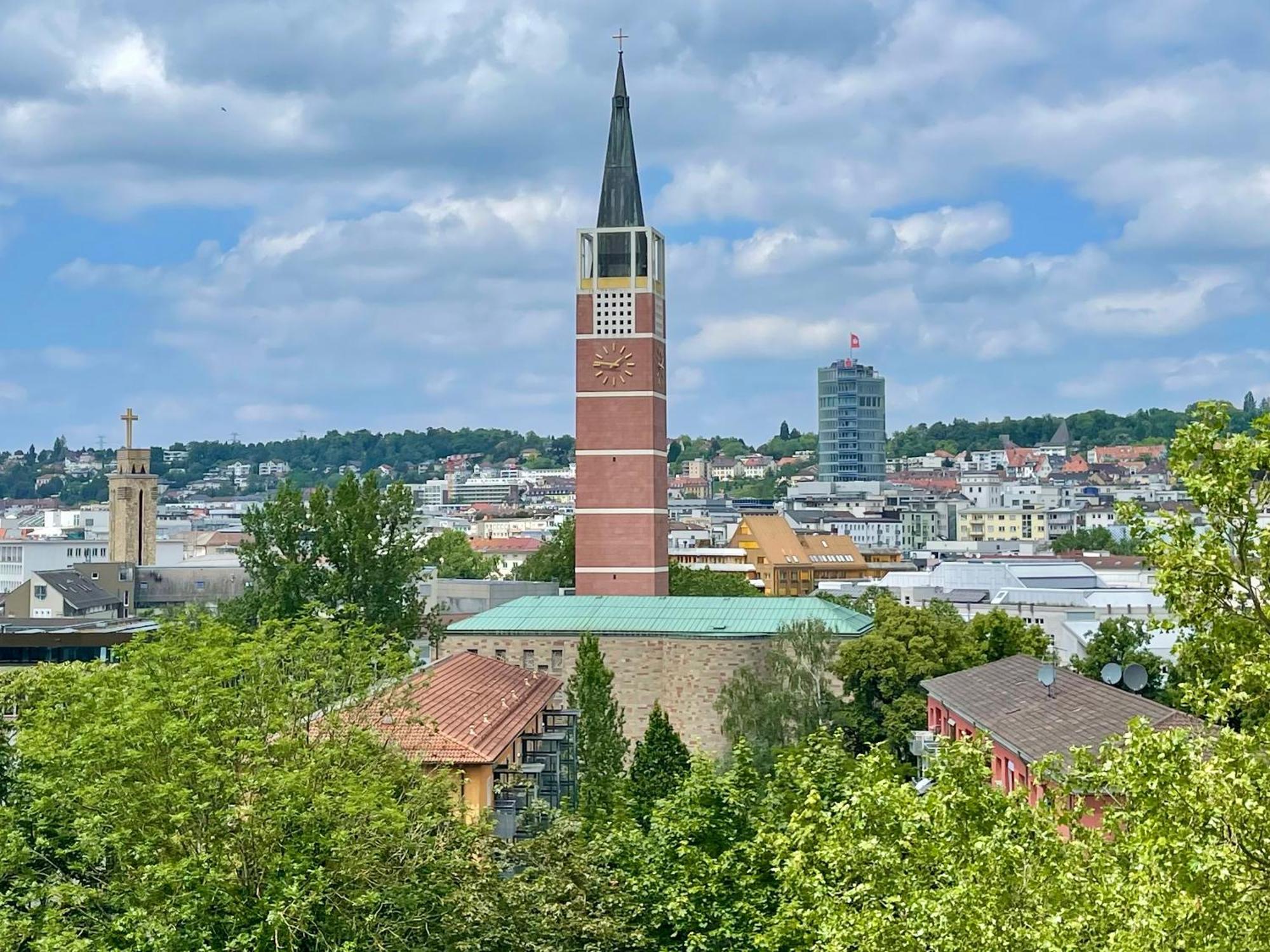 Wunderschoenes Grosses 3 Zimmer Apartament Zentrum Goldstadt Familienfreundlich Mit Garage Pforzheim Buitenkant foto